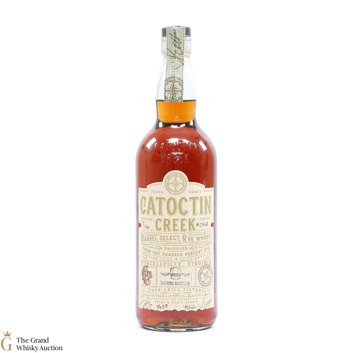 Catoctin Creek - Zinfandel Barrel Finish #2414A Rye Whisky - Southport Whisky Club (75cl)