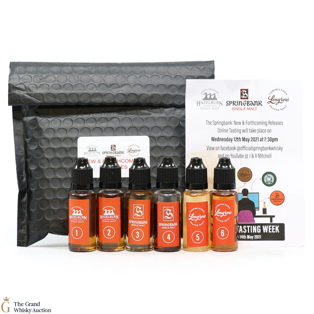 Springbank - New & Forthcoming Releases Tasting Pack (6 x 2cl)