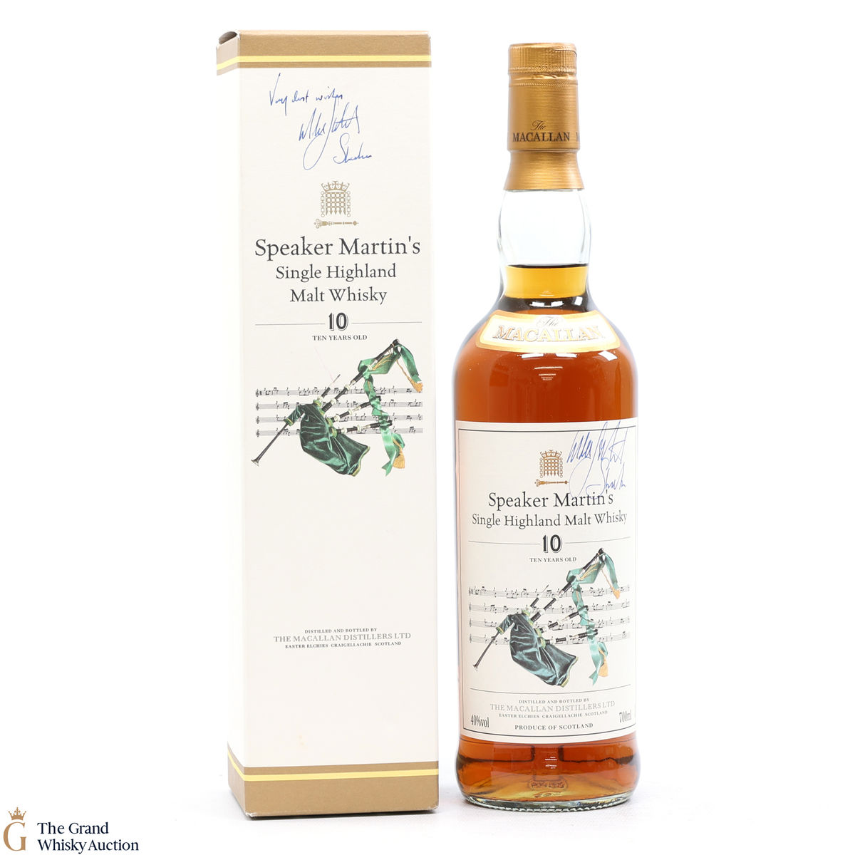 Macallan - 10 Year Old - Speaker Martin's