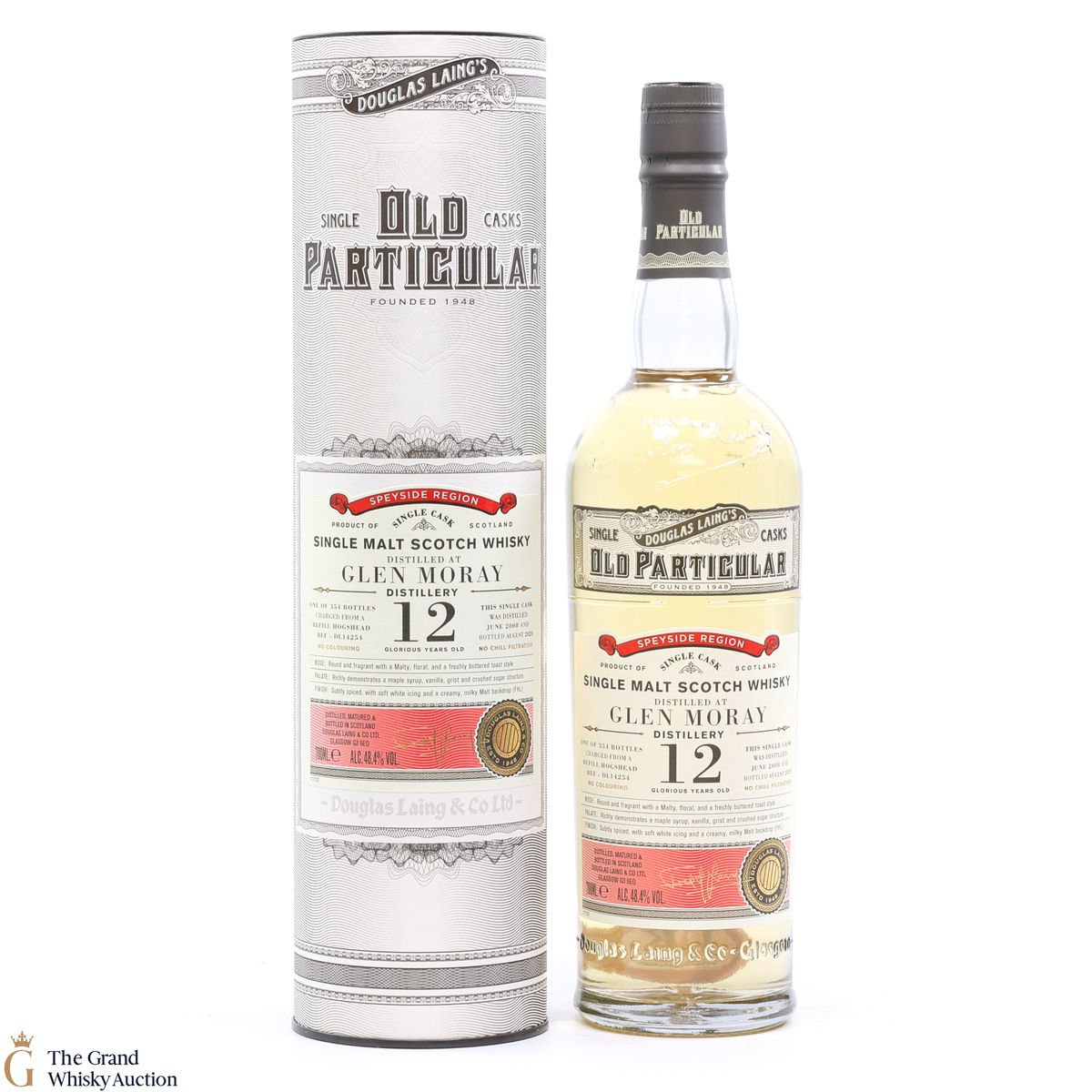 Glen Moray - 12 Year Old 2008 - Speyside Region - Old Particular