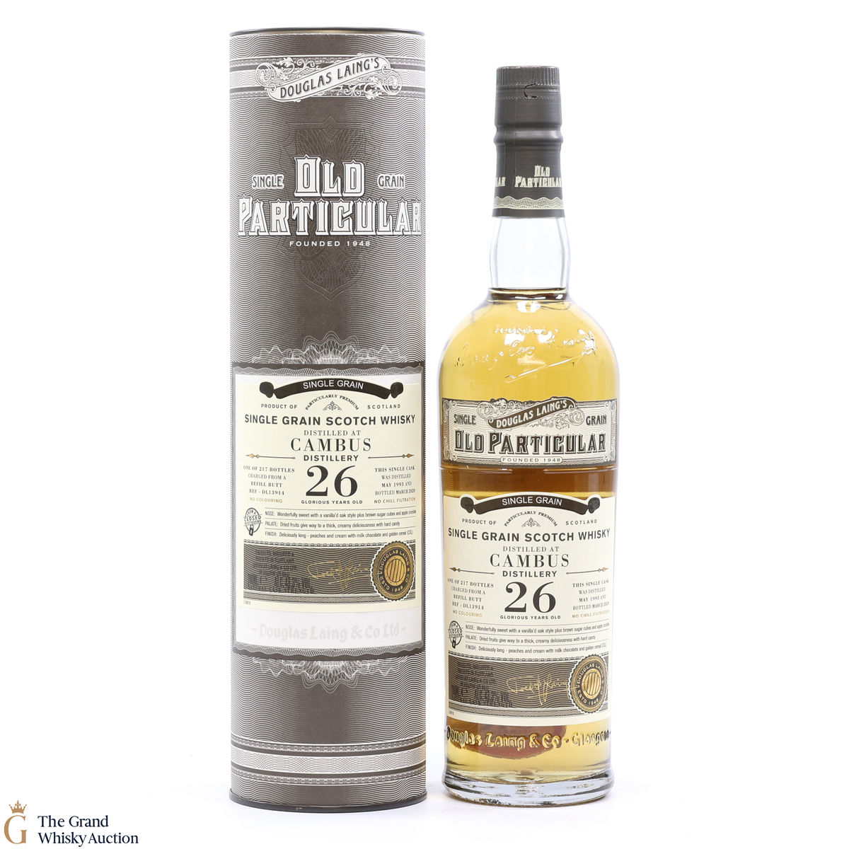 Cambus - 26 Year Old 1993 - Single Grain - Old Particular