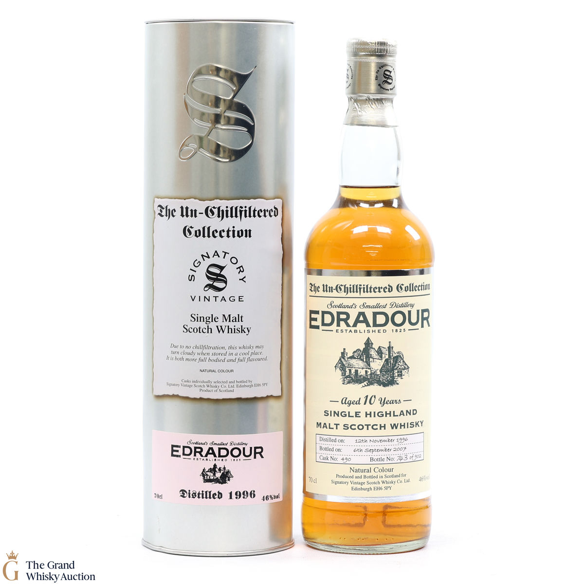 Edradour - 1996 #490 - Signatory Vintage