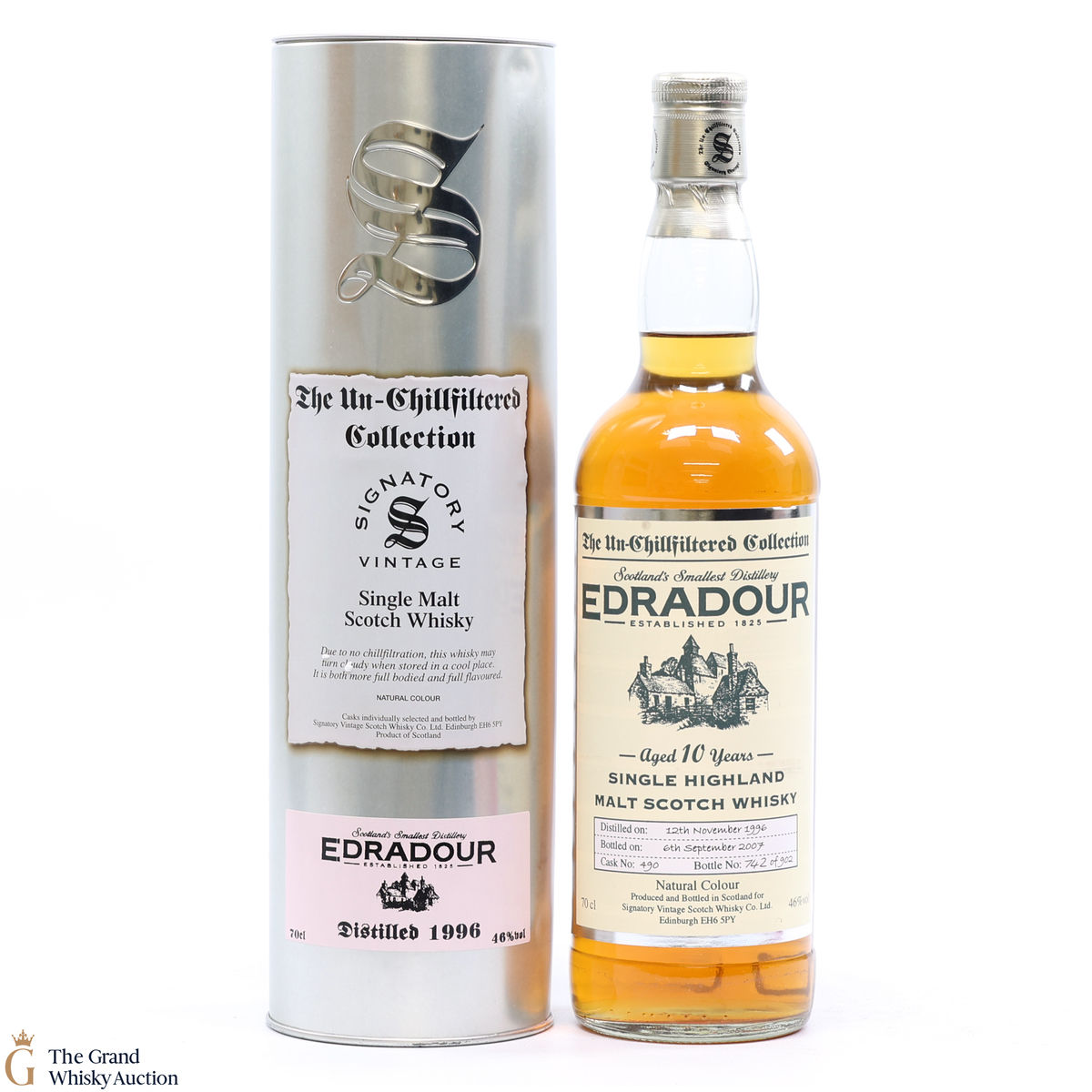 Edradour - 1996 #490 - Signatory Vintage