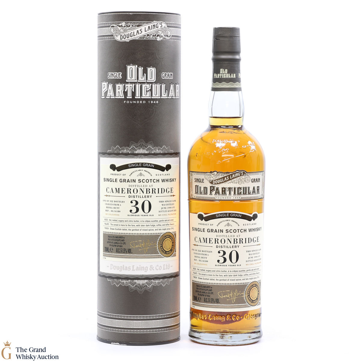 Cameronbridge - 30 Year Old 1990 - Single Grain - Old Particular
