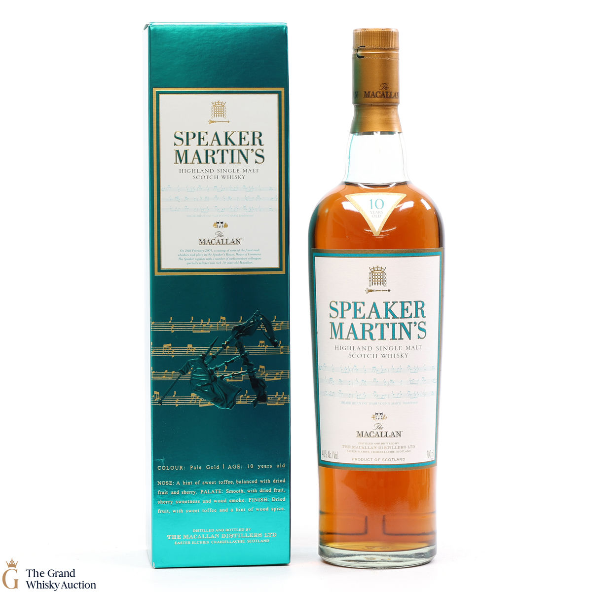 Macallan - 10 Year Old - Speaker Martin's