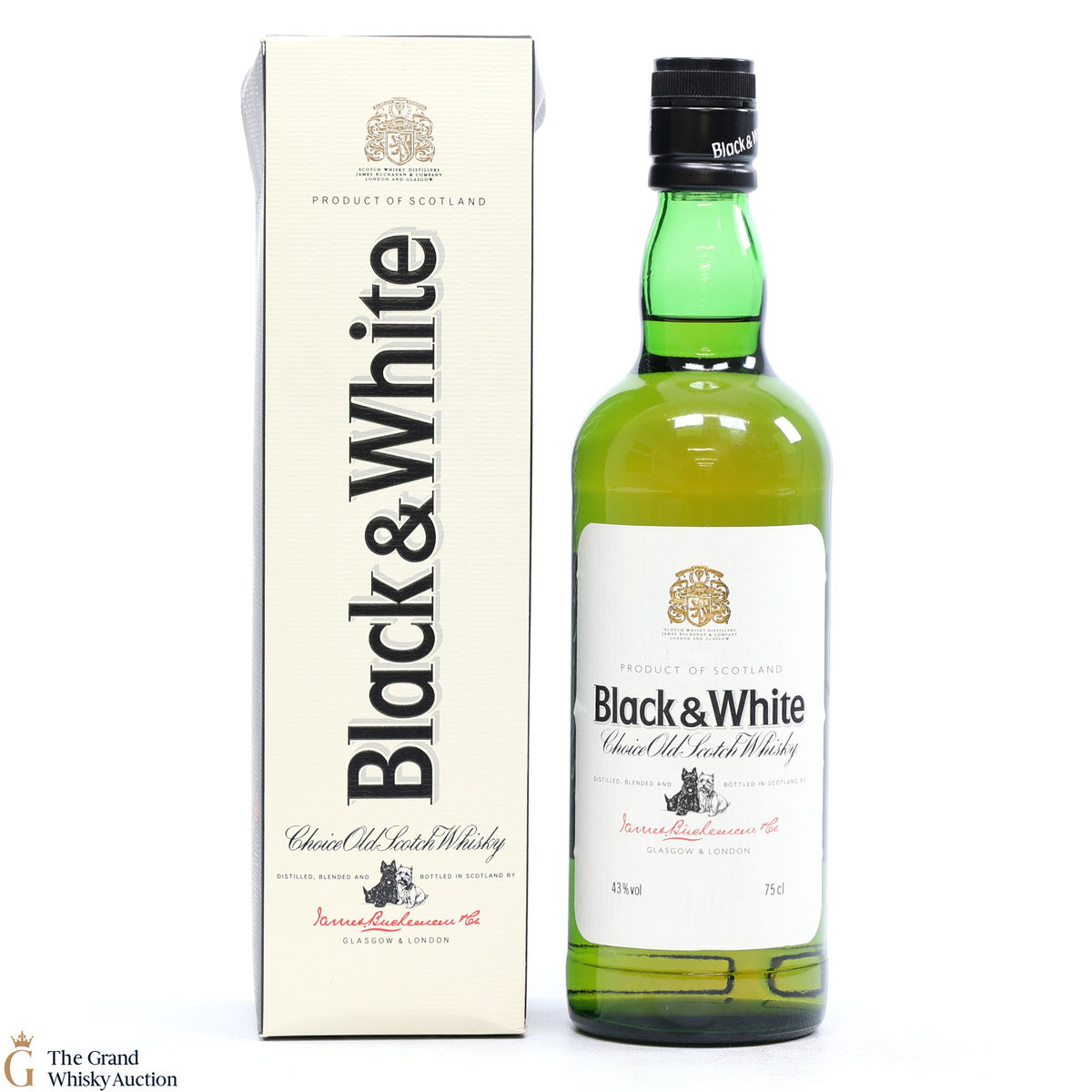 Black & White - Blended Whisky (1980s)