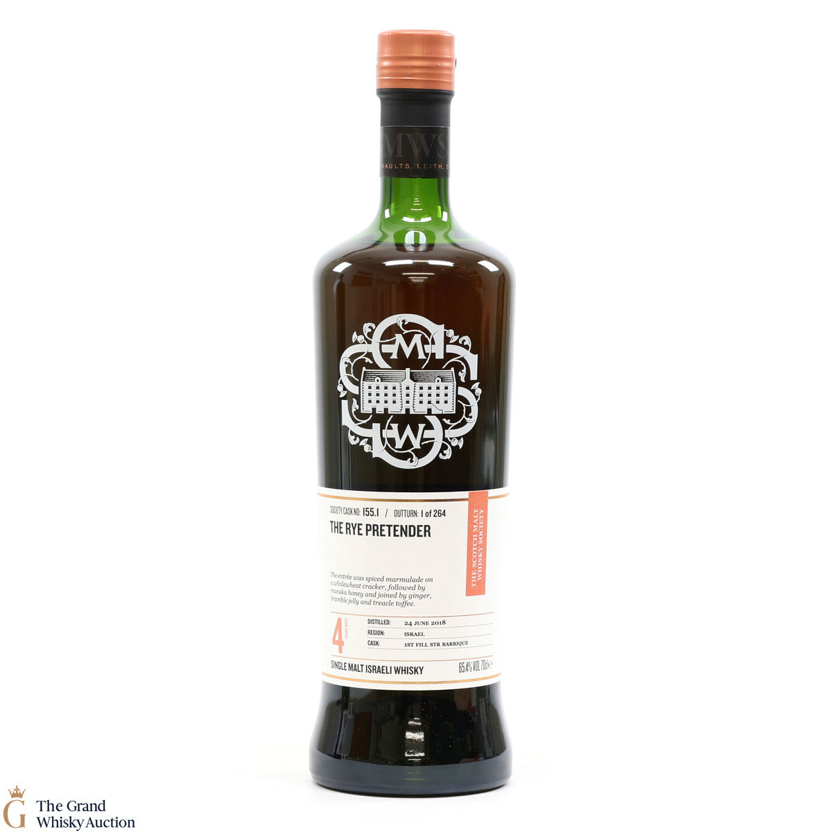 Milk & Honey - 4 Year Old 2018 SMWS The Rye Pretender