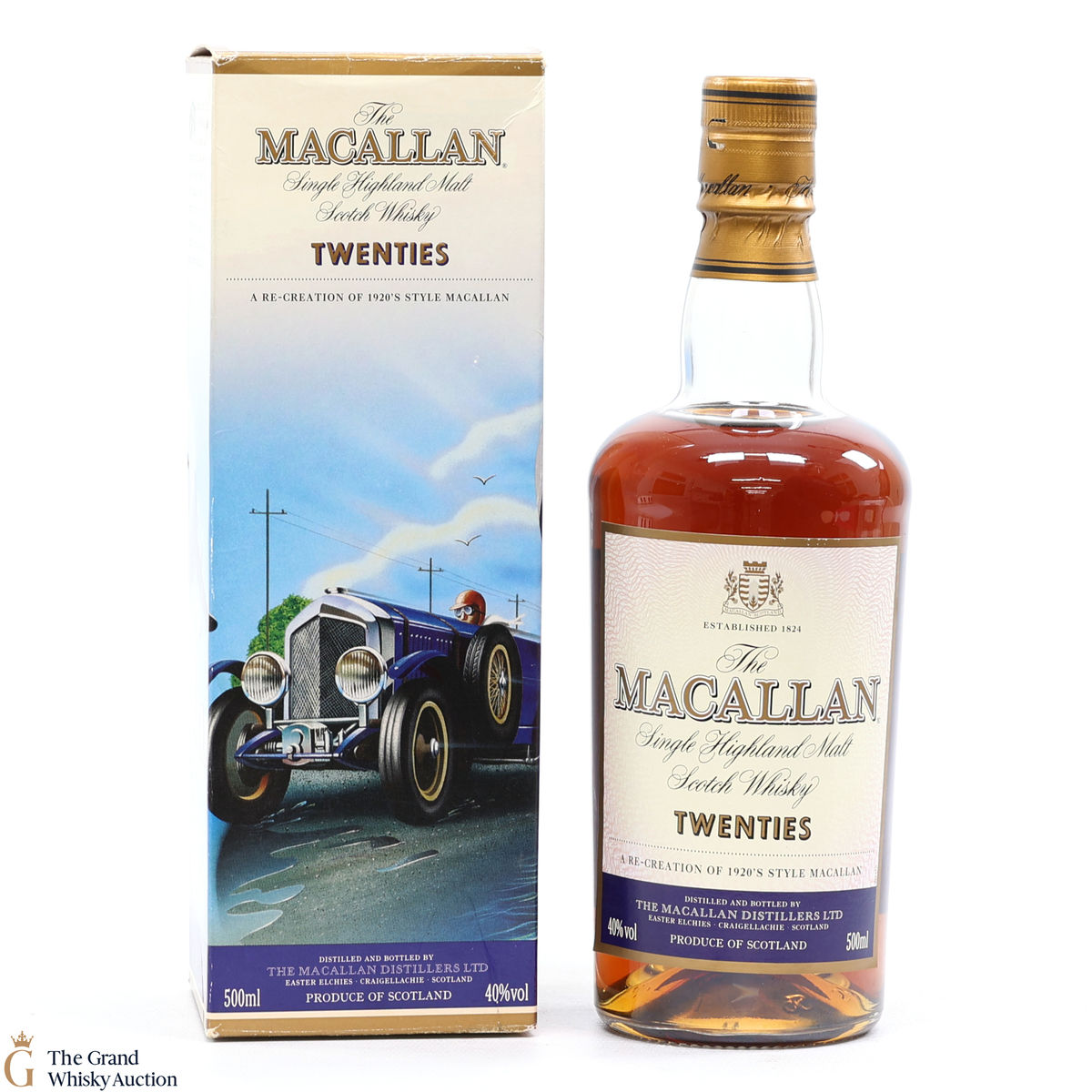 Macallan - Travel Decades Series - Twenties (50cl)