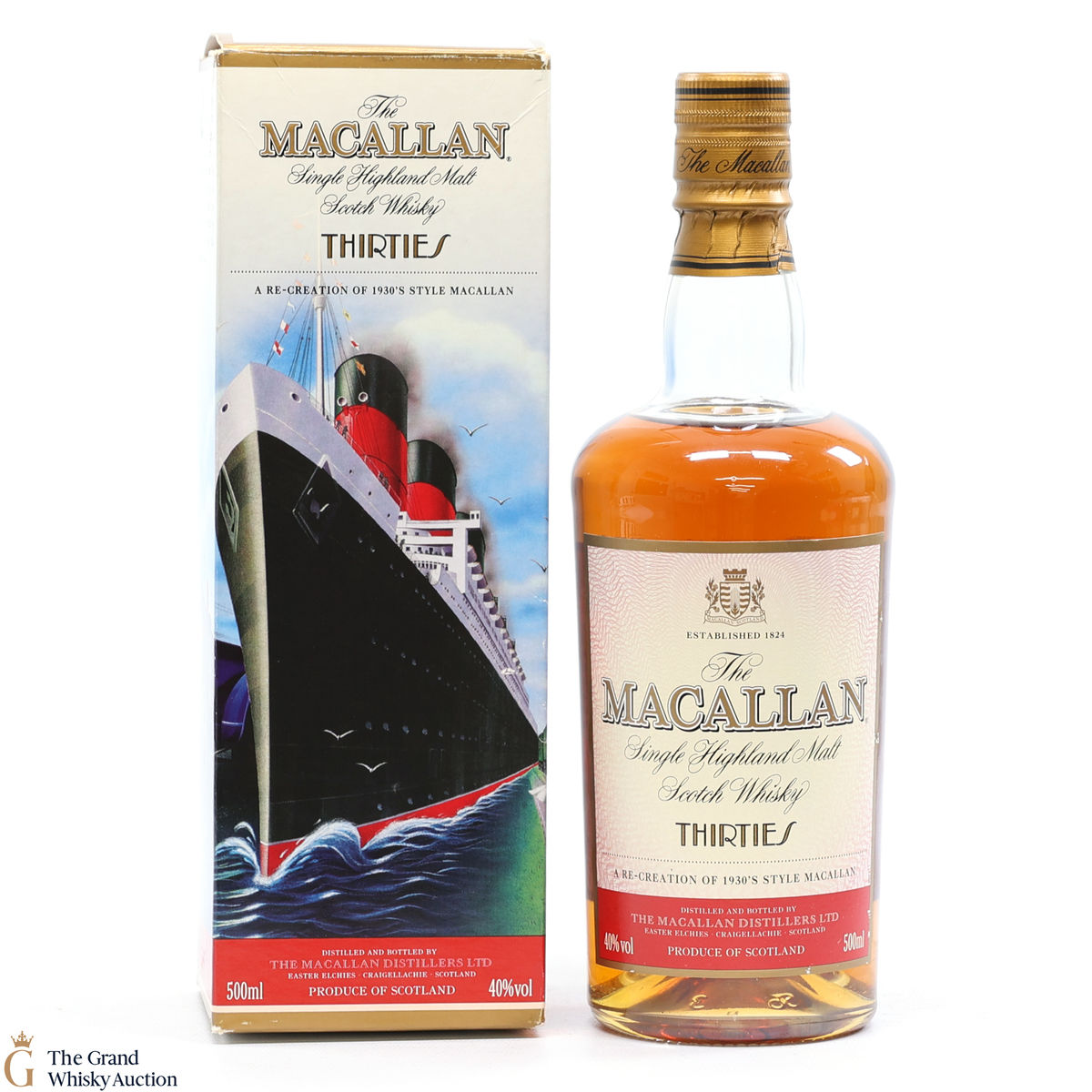 Macallan - Travel Decades Series - Thirties (50cl)