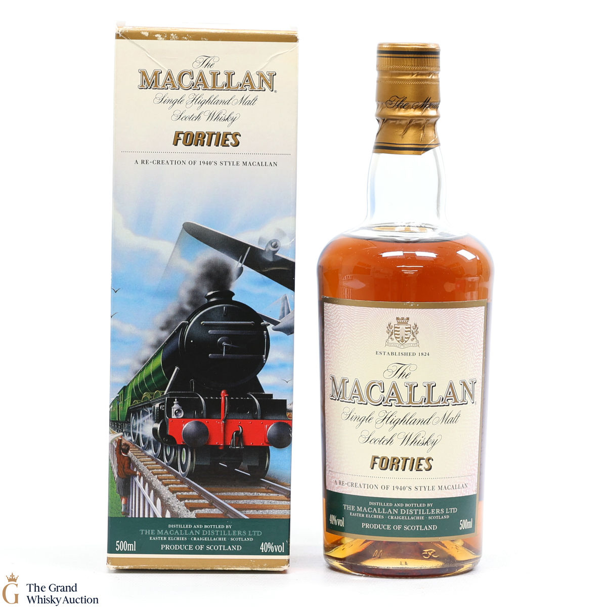 Macallan - Travel Decades Series - Forties (50cl)