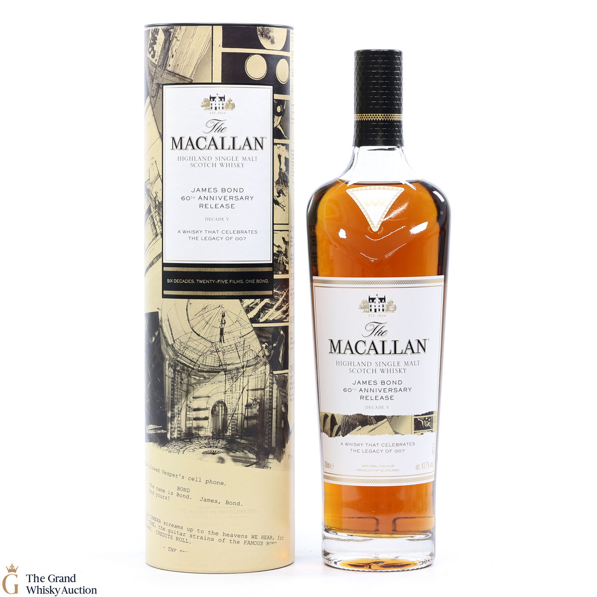 Macallan - James Bond 60th Anniversary - Decade V