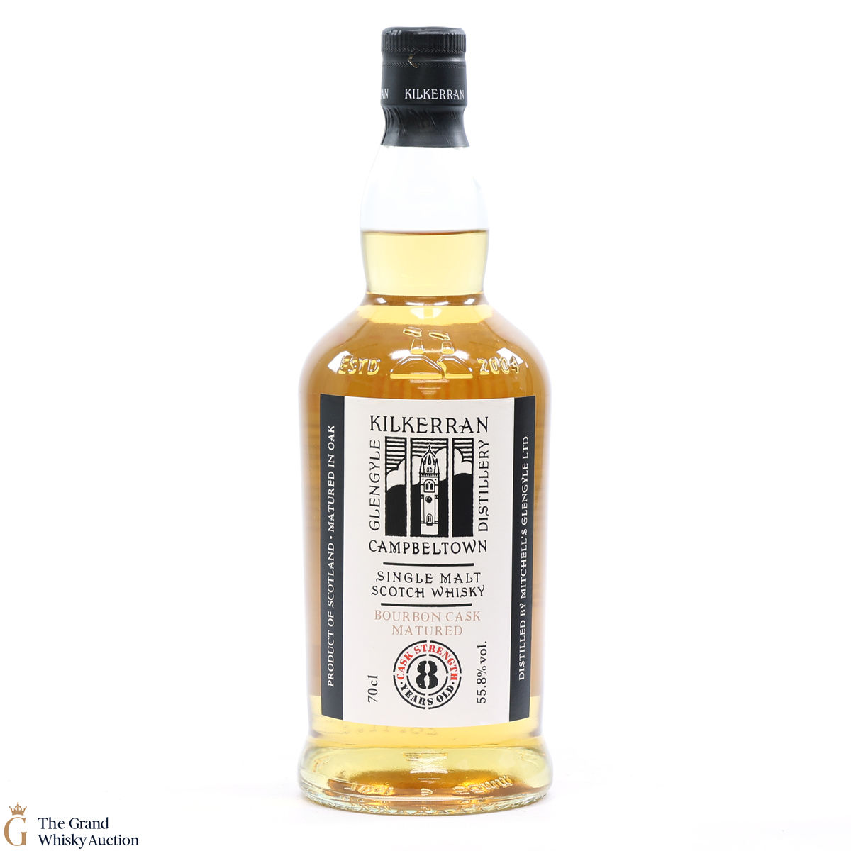 Kilkerran - 8 Year Old - Bourbon Oak 2022 - Cask Strength 55.8%