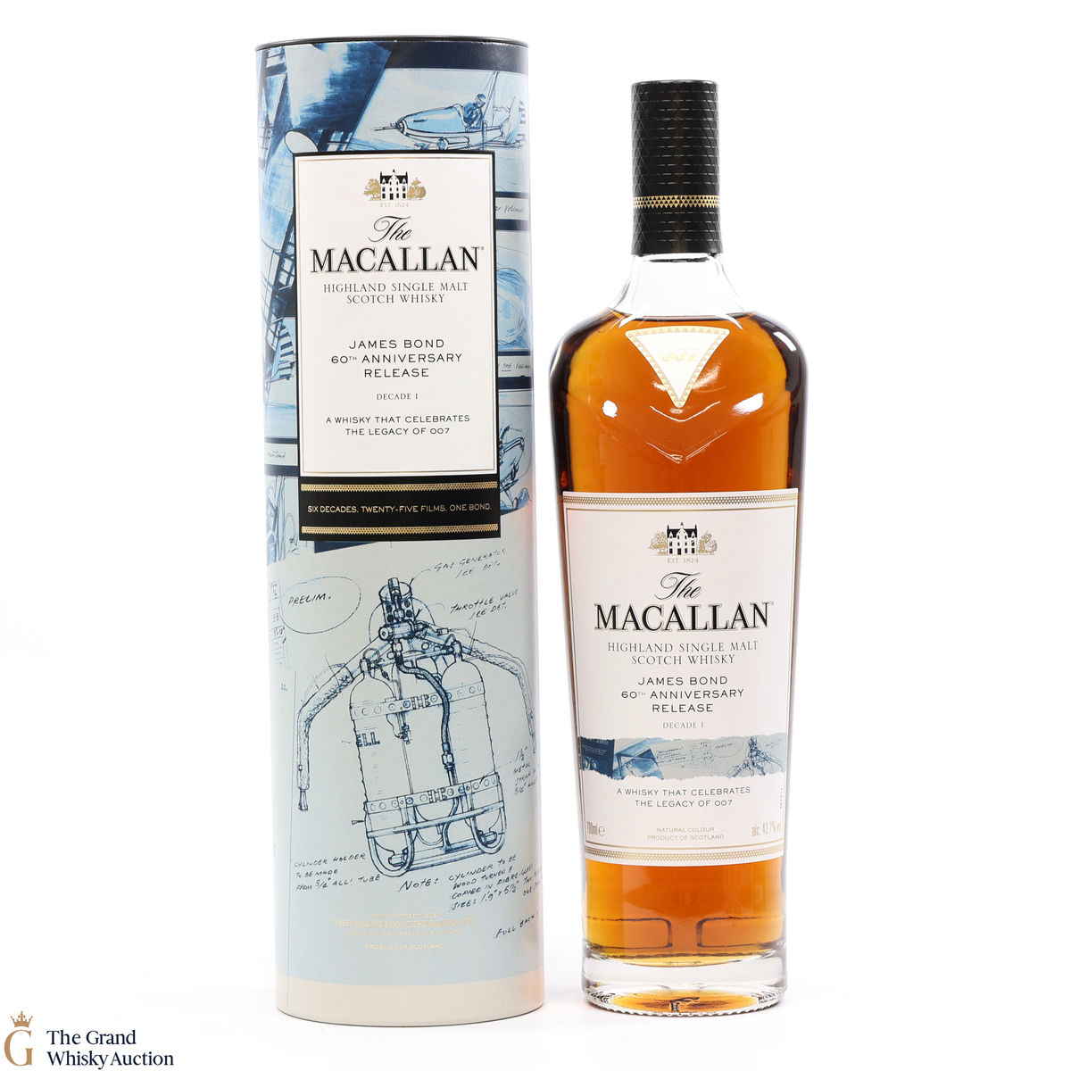 Macallan - James Bond 60th Anniversary - Decade I