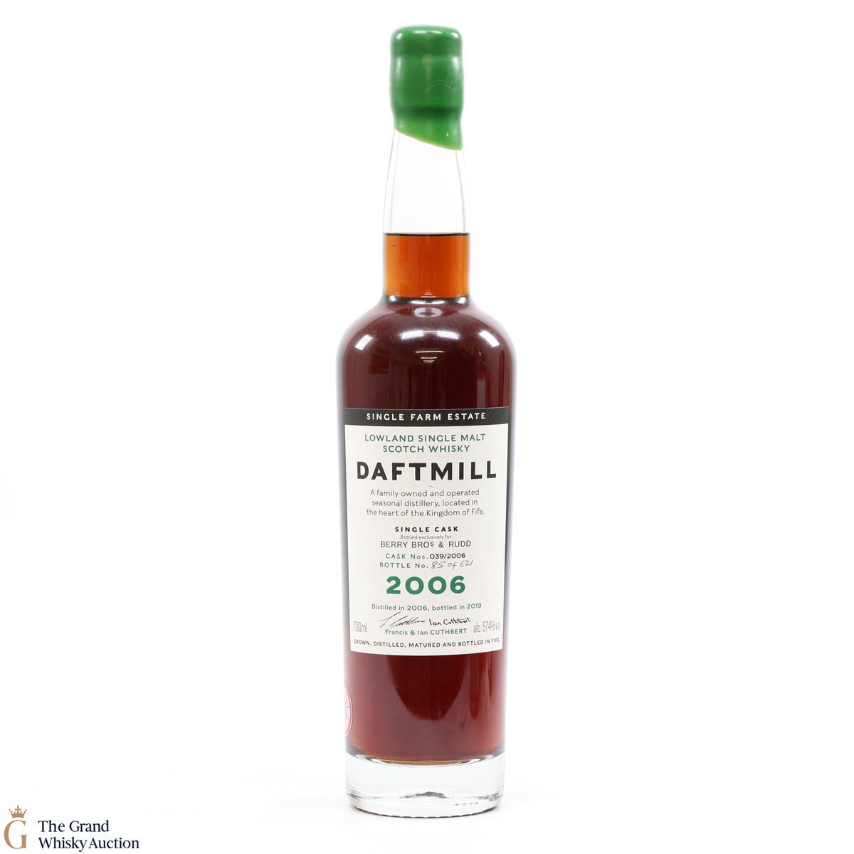 Daftmill - 2006 - Single Cask #039/2006 - (Berry Bros & Rudd)