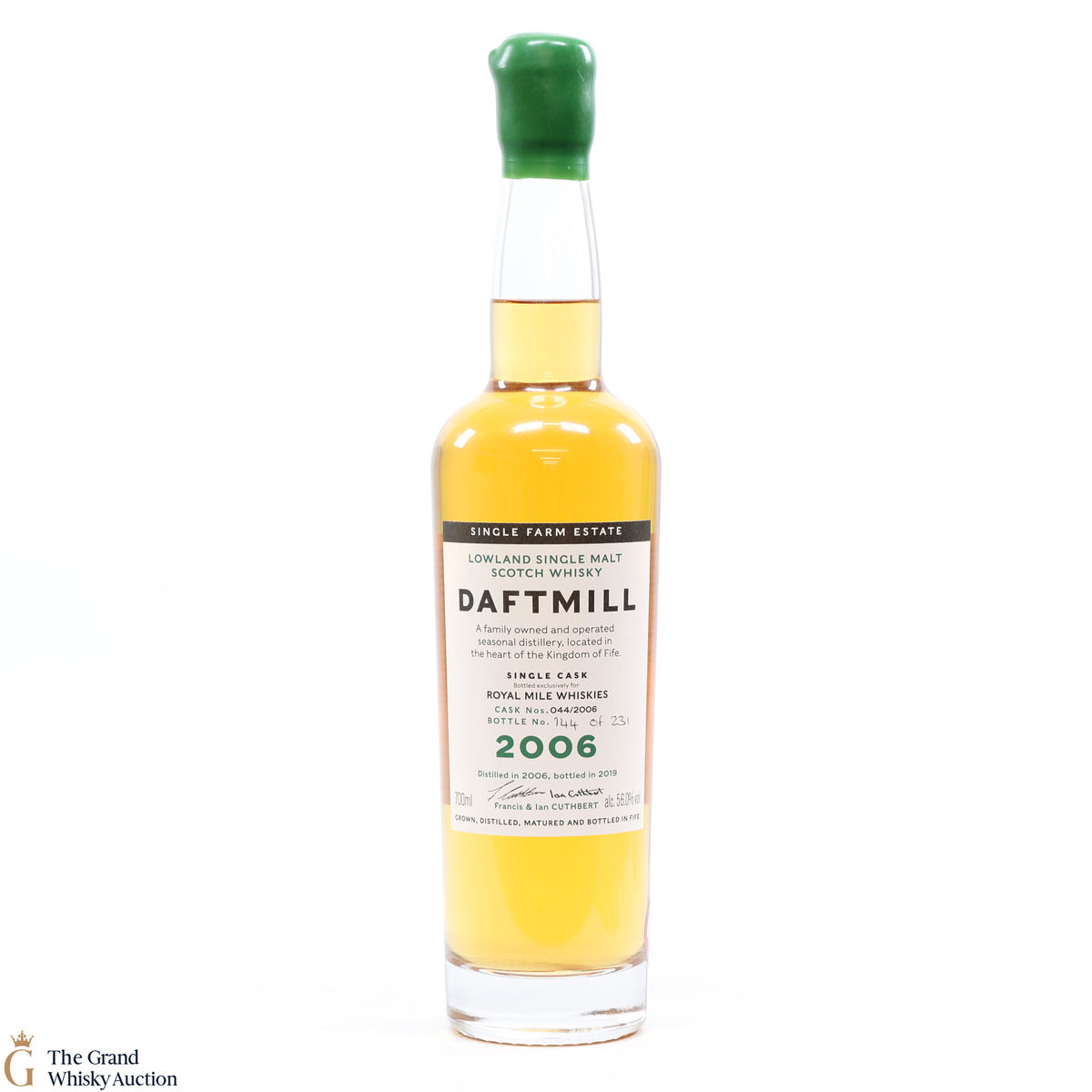 Daftmill - 2006 - Single Cask #044/2006 - (Royal Mile Whiskies)