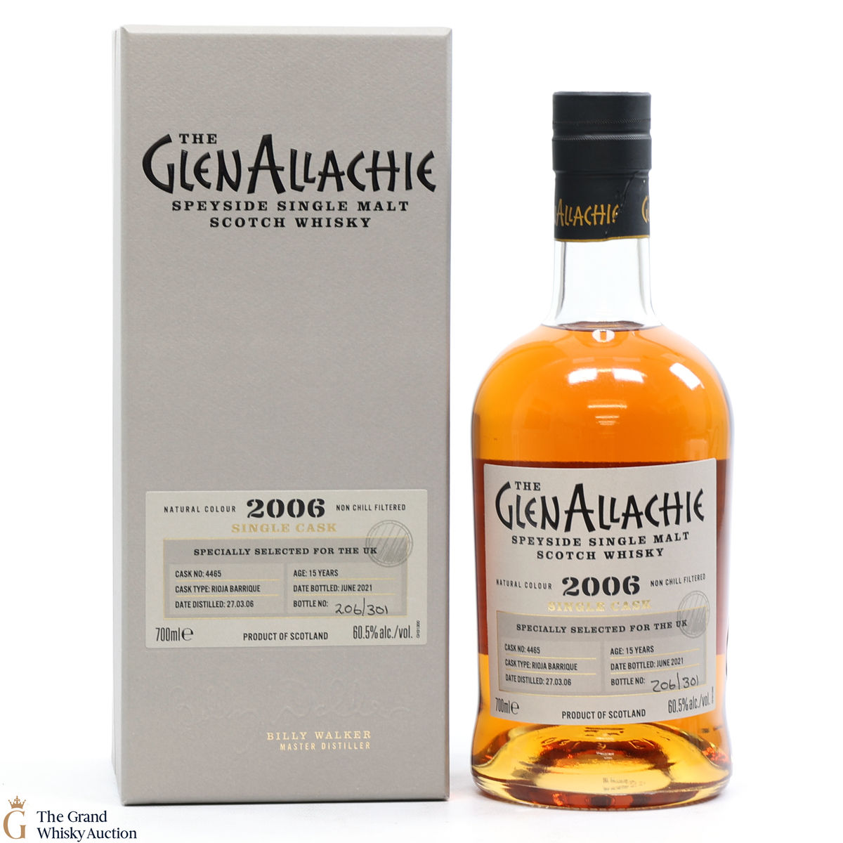 GlenAllachie - 15 Year Old 2006 #4465 - UK Exclusive