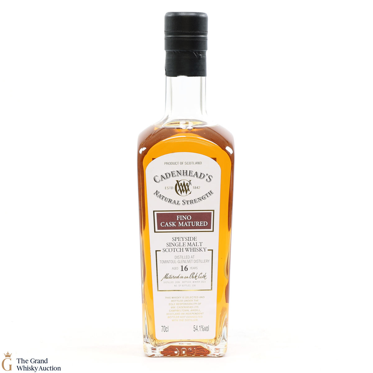 Tomintoul-Glenlivet - 16 Year Old 2006 - Cadenhead's Fino Cask 