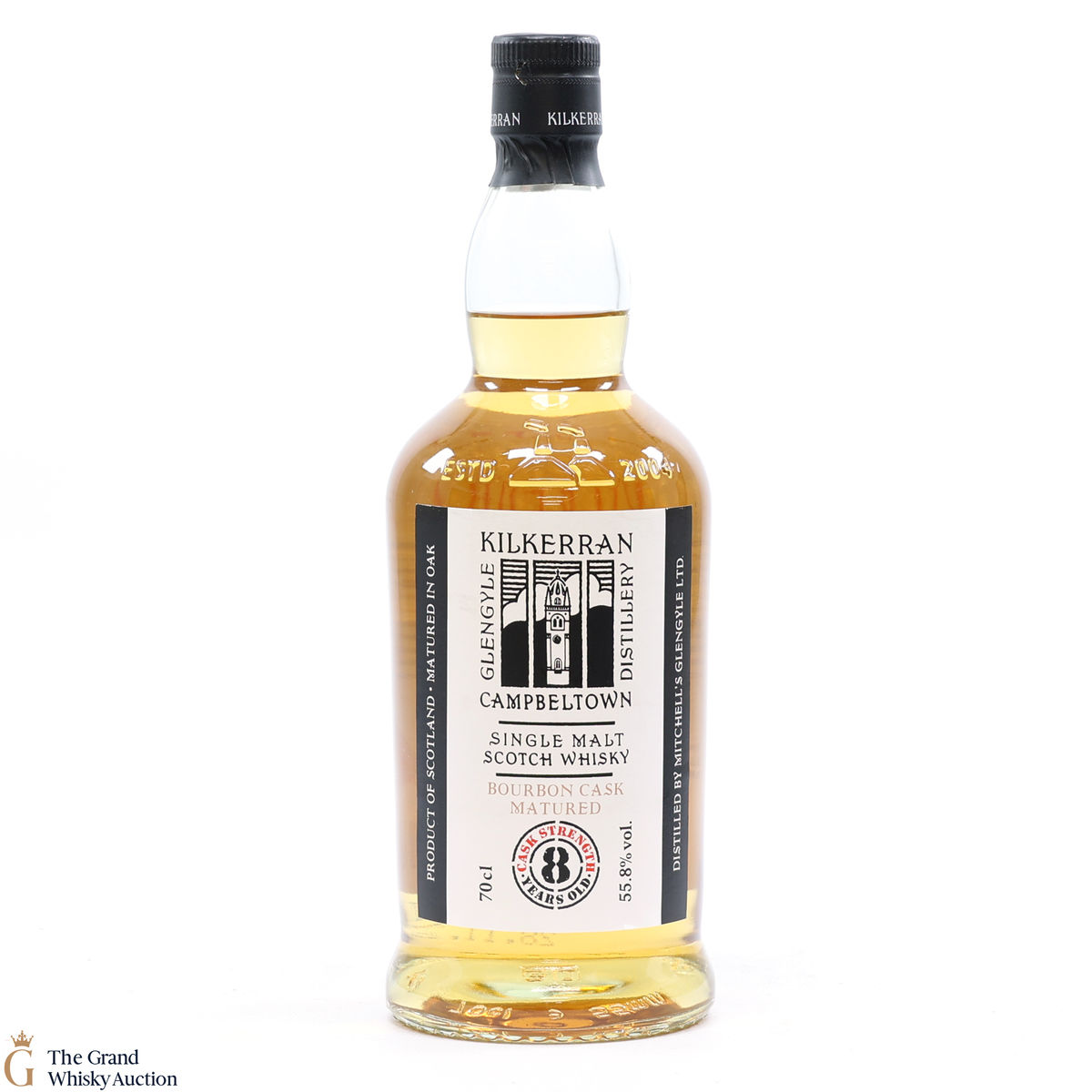 Kilkerran - 8 Year Old - Bourbon Oak 2022 - Cask Strength 55.8%