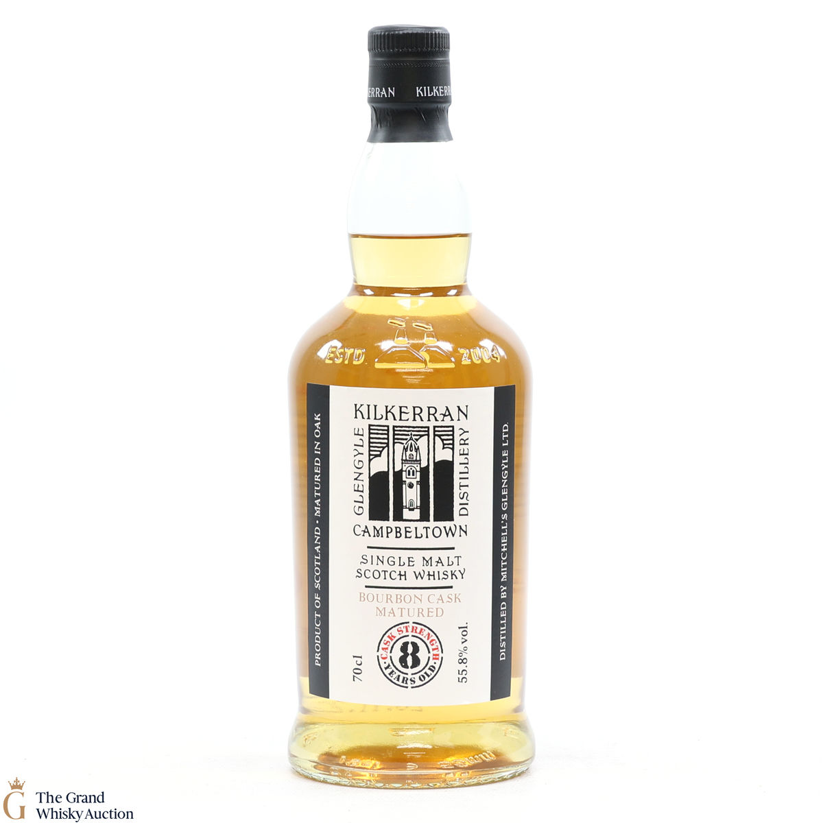 Kilkerran - 8 Year Old - Bourbon Oak 2022 - Cask Strength 55.8%