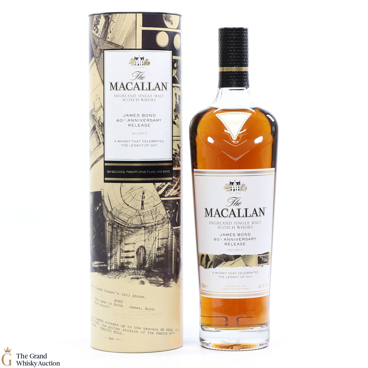 Macallan - James Bond 60th Anniversary - Decade V