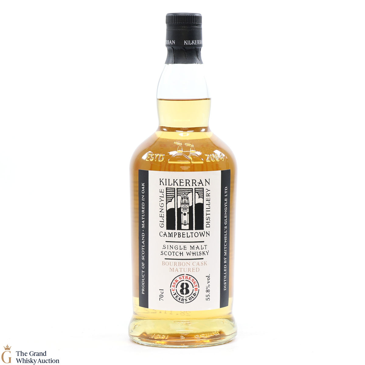 Kilkerran - 8 Year Old - Bourbon Oak 2022 - Cask Strength 55.8%