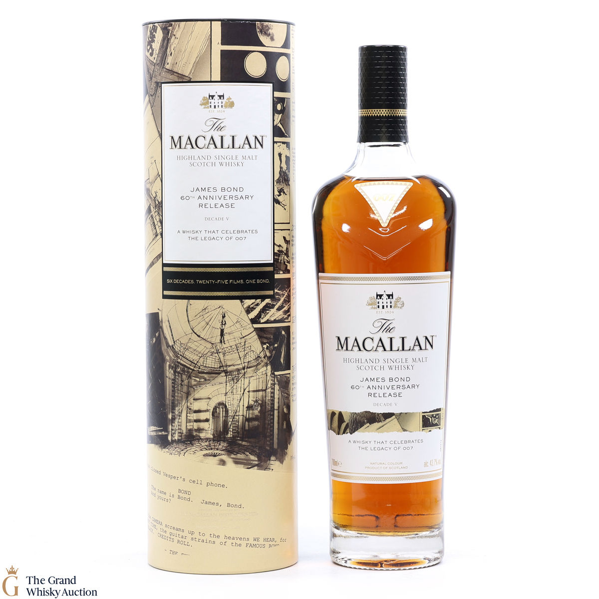 Macallan - James Bond 60th Anniversary - Decade V
