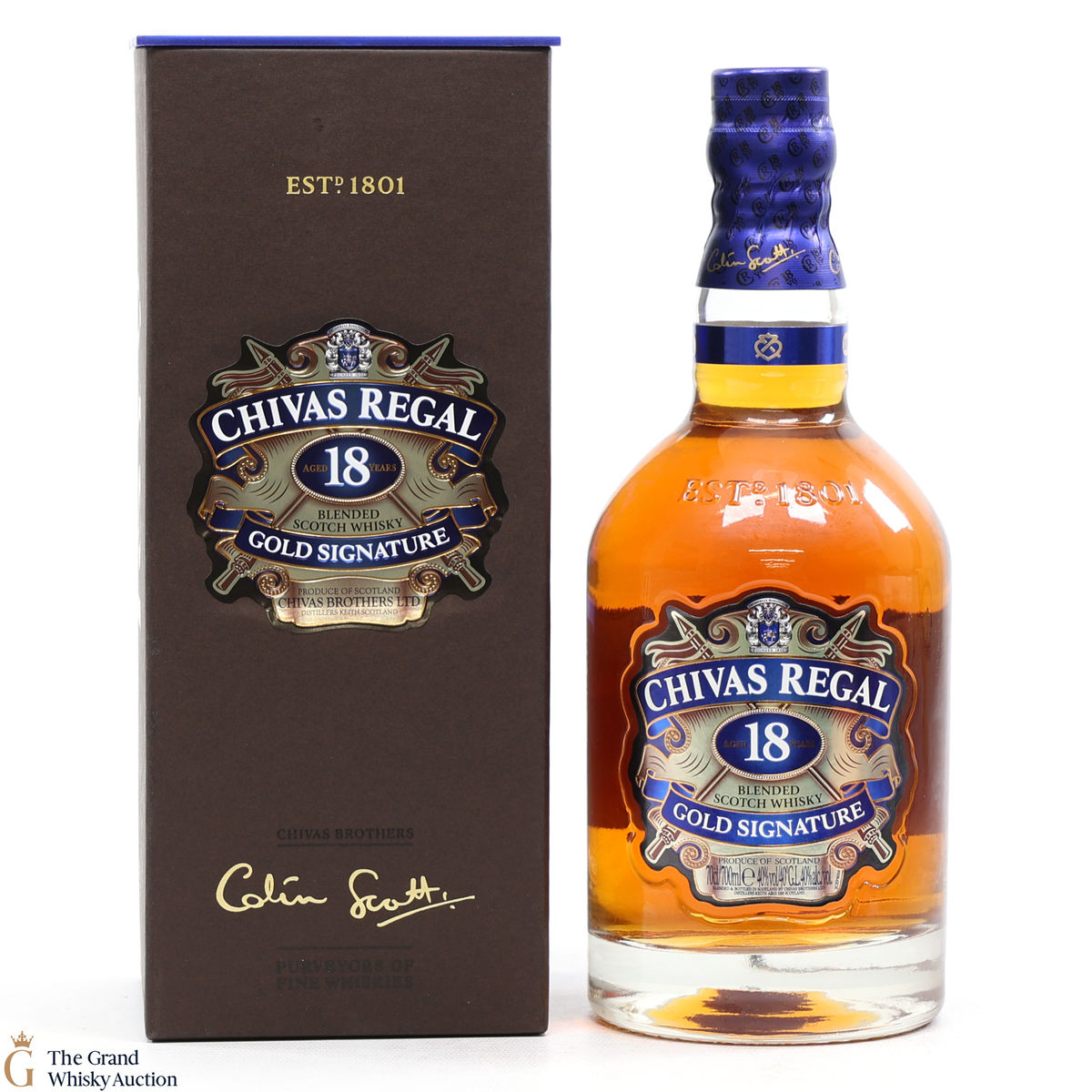 Chivas Regal - 18 Year Old - Gold Signature