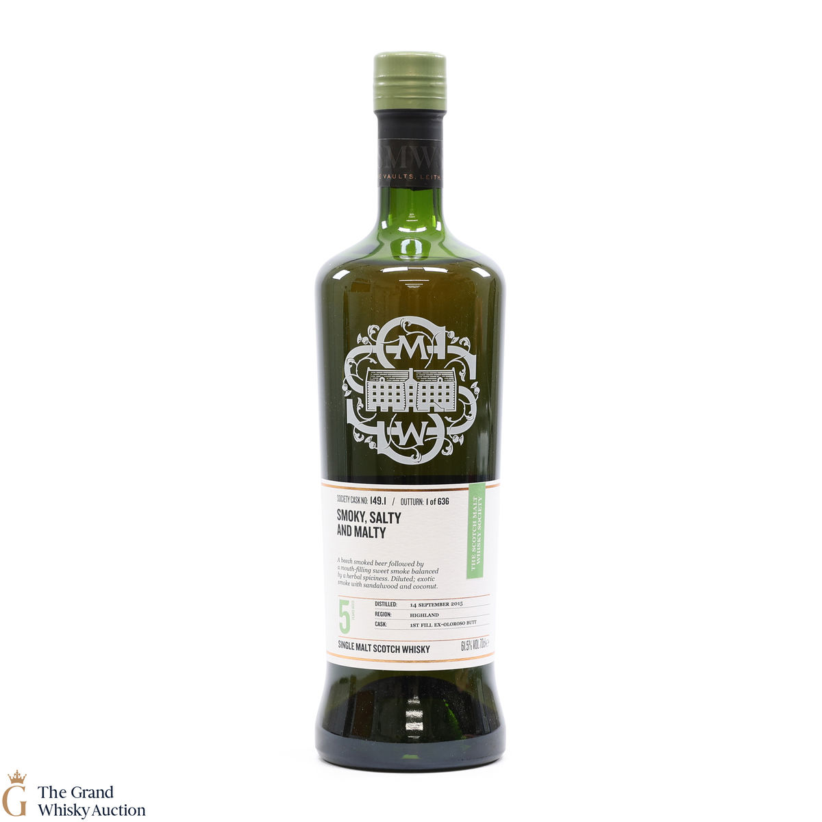 Ardnamurchan - 5 Year Old SMWS 149.1 Smoky, Salty and Malty