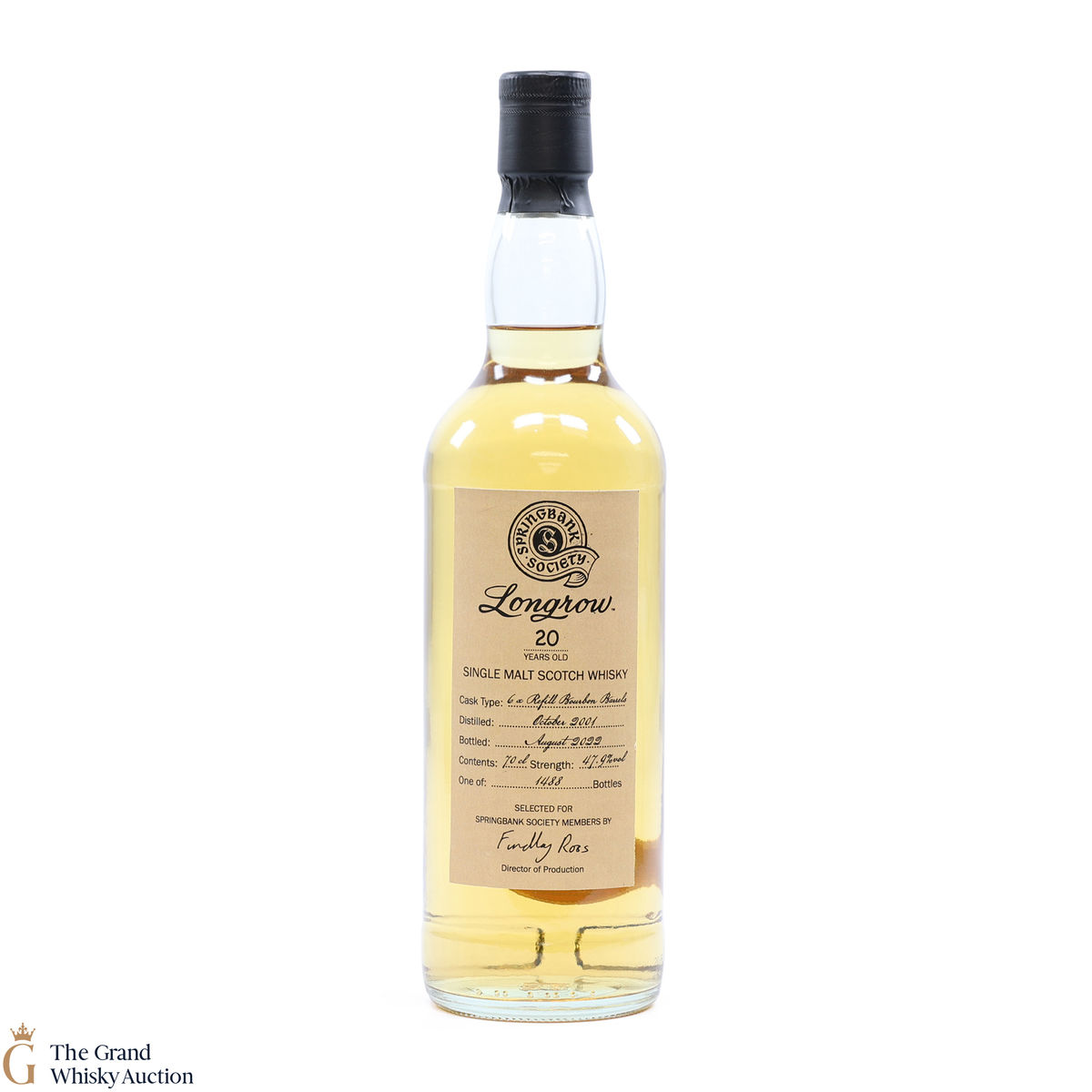 Longrow - 20 Year Old 2001- Springbank Society 2022
