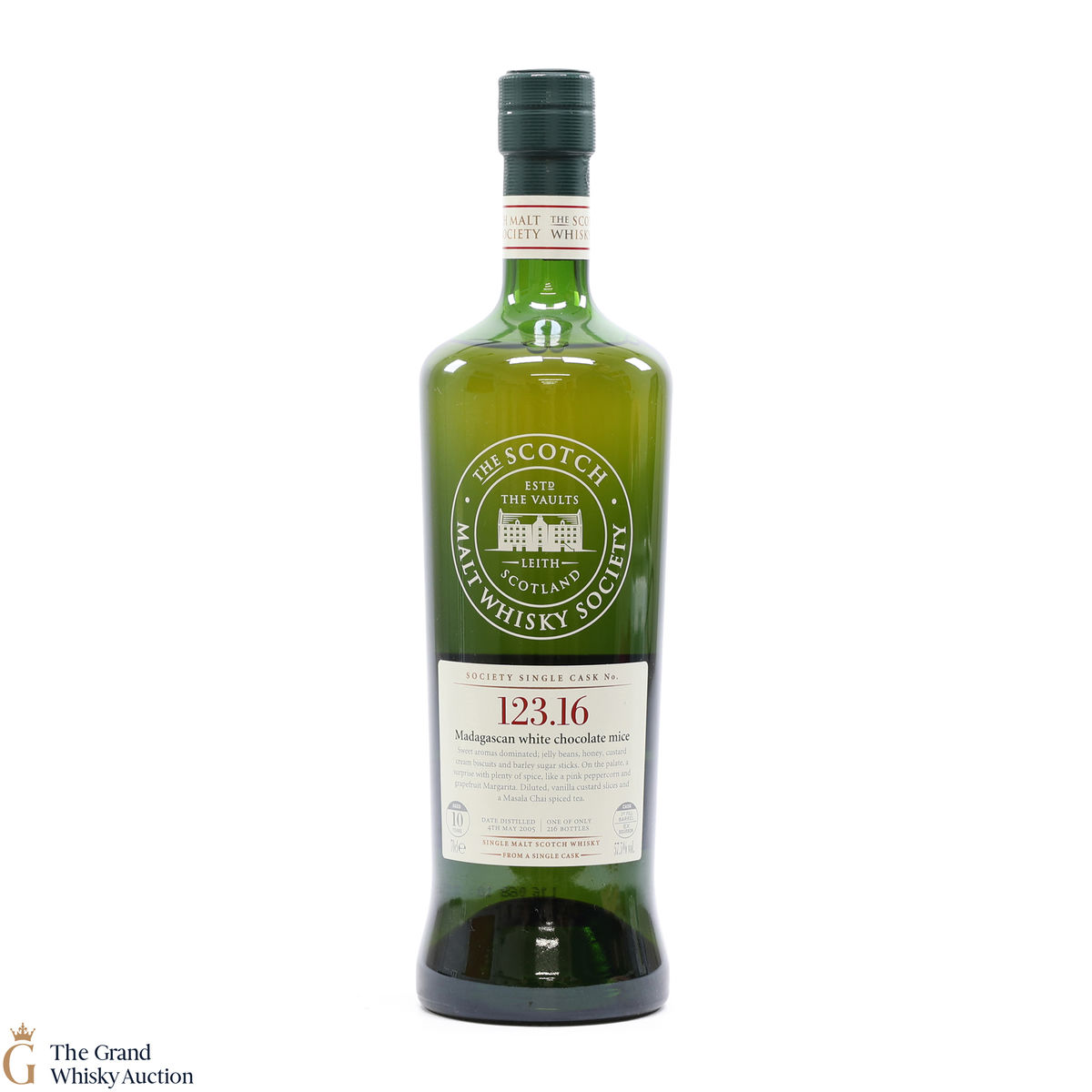 Glengoyne - 10 Year Old SMWS 123.16 Madagascan white chocolate mice