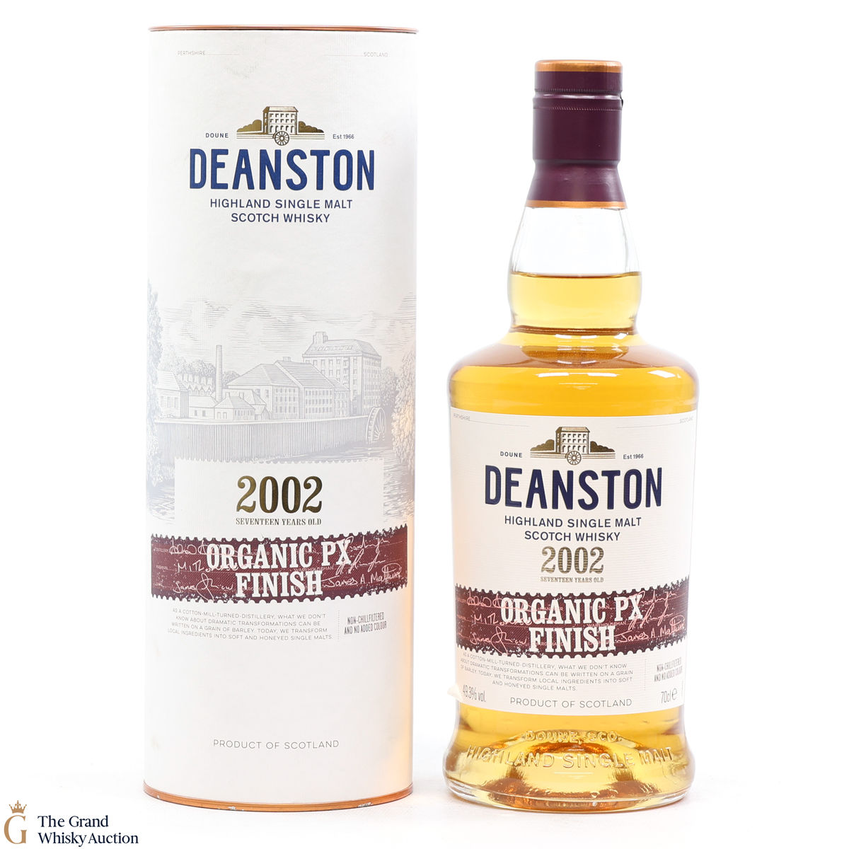 Deanston - 17 Year Old 2002 - Organic PX Finish