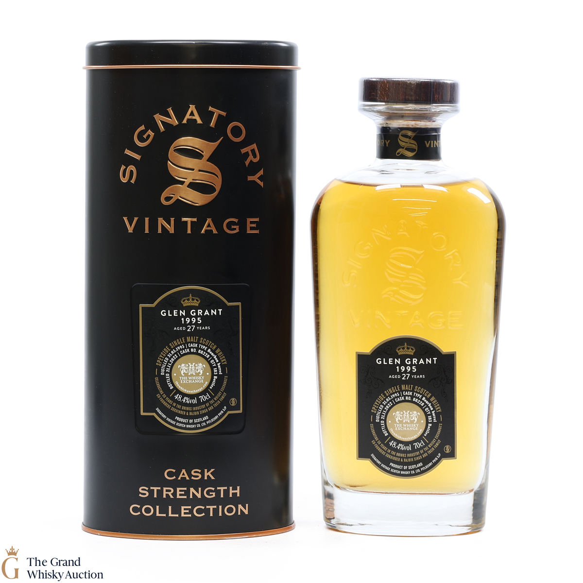 Glen Grant - 27 Year Old 1995 - Signatory Cask Strength - TWE Exclusive