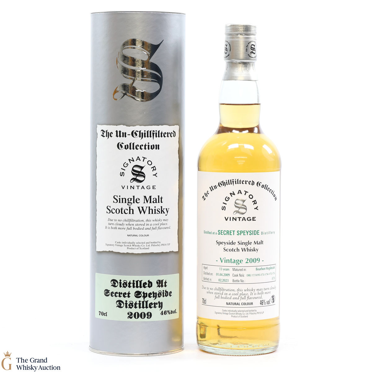 Speyside - 13 Year Old 2009 - Signatory Un-Chillfiltered Collection