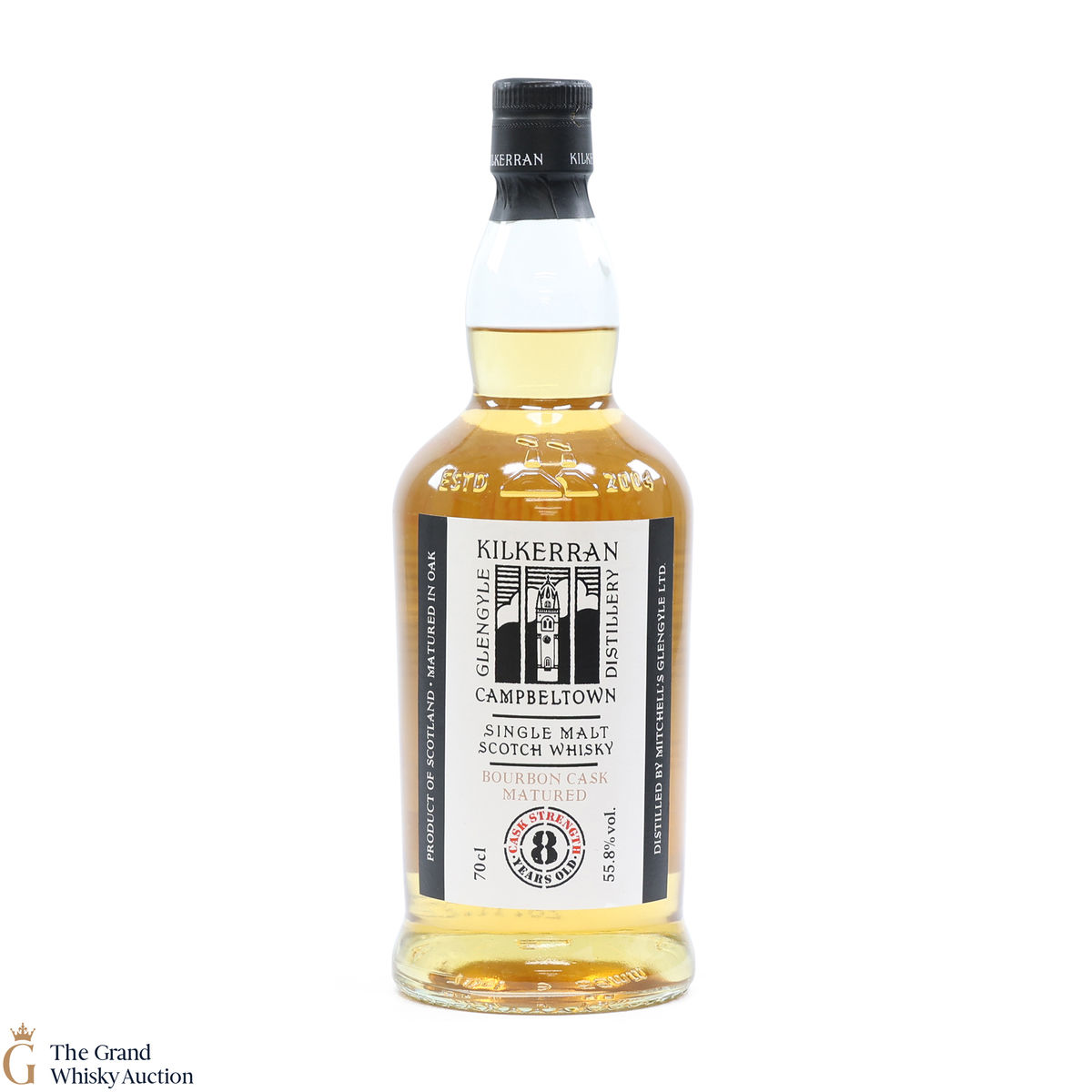 Kilkerran - 8 Year Old - Bourbon Oak 2022 - Cask Strength 55.8%