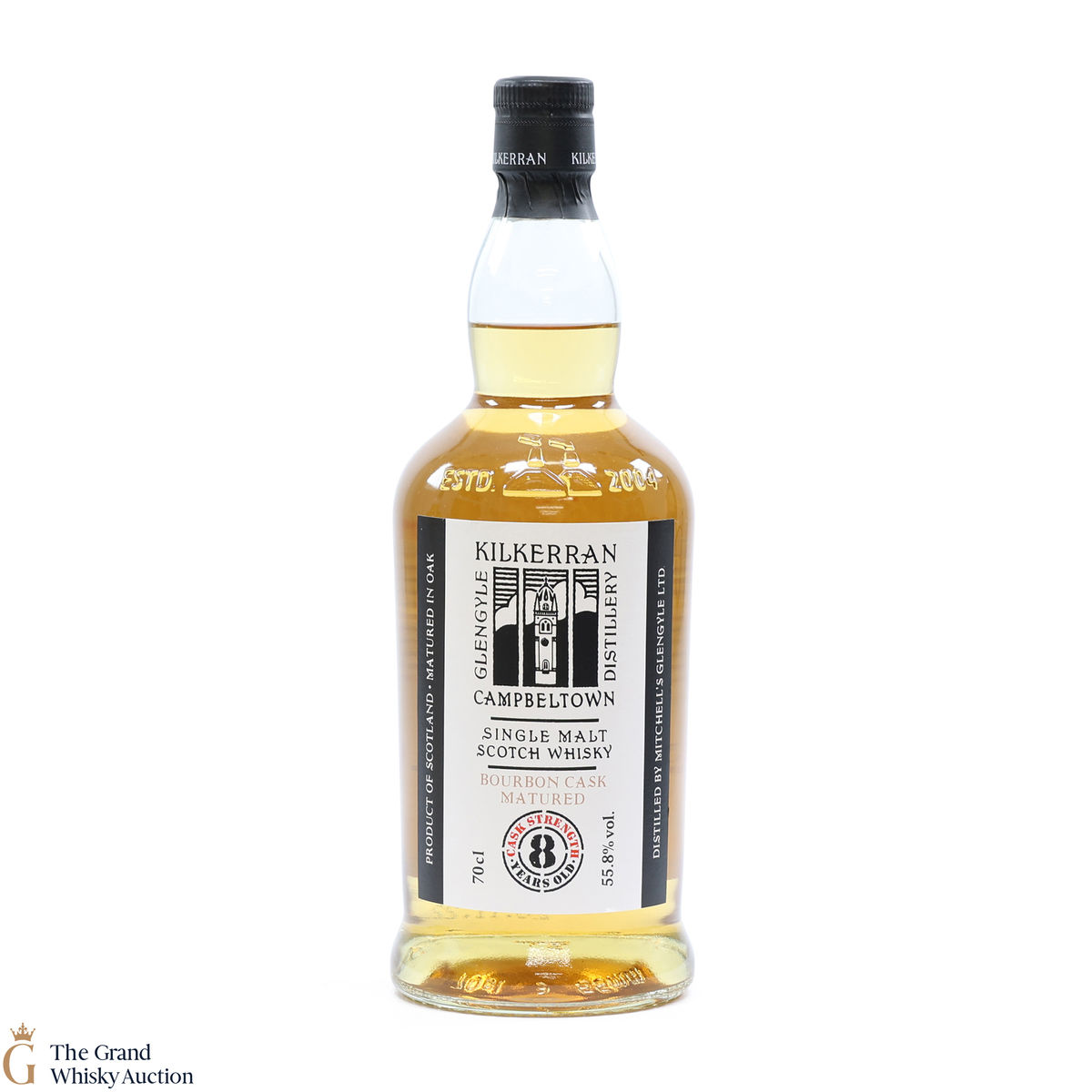 Kilkerran - 8 Year Old - Bourbon Oak 2022 - Cask Strength 55.8%