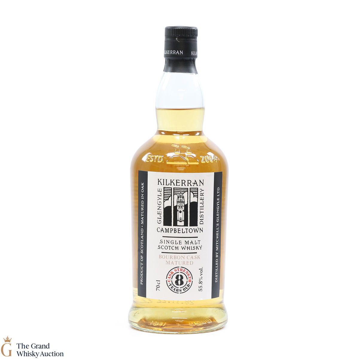 Kilkerran - 8 Year Old - Bourbon Oak 2022 - Cask Strength 55.8%