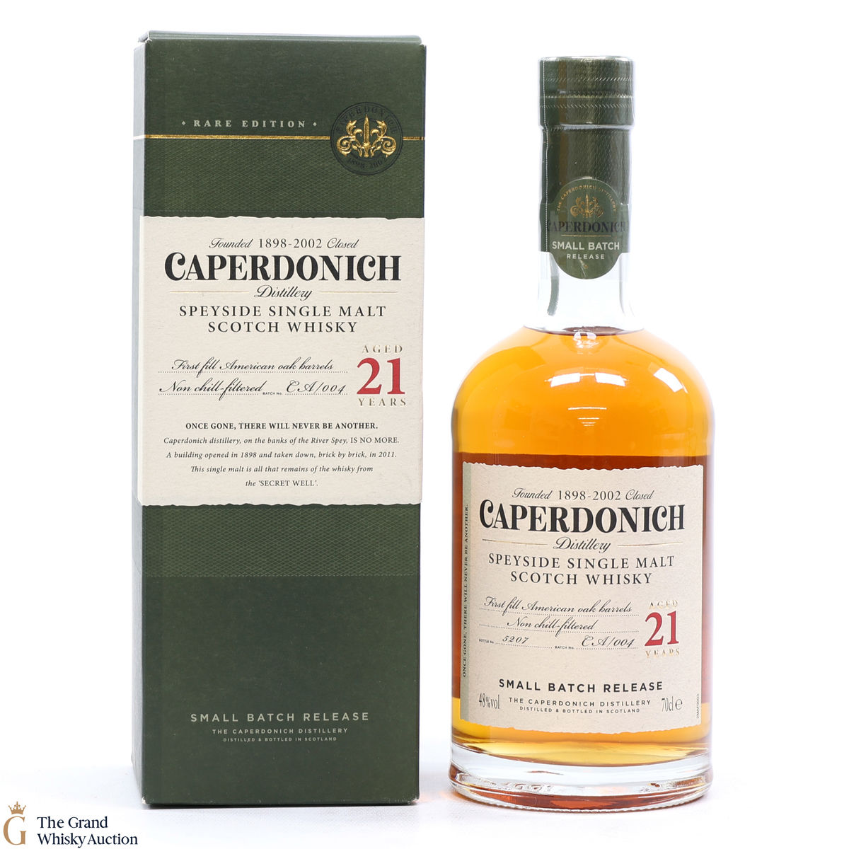 Caperdonich - 21 Year Old - Small Batch Release - Rare Edition