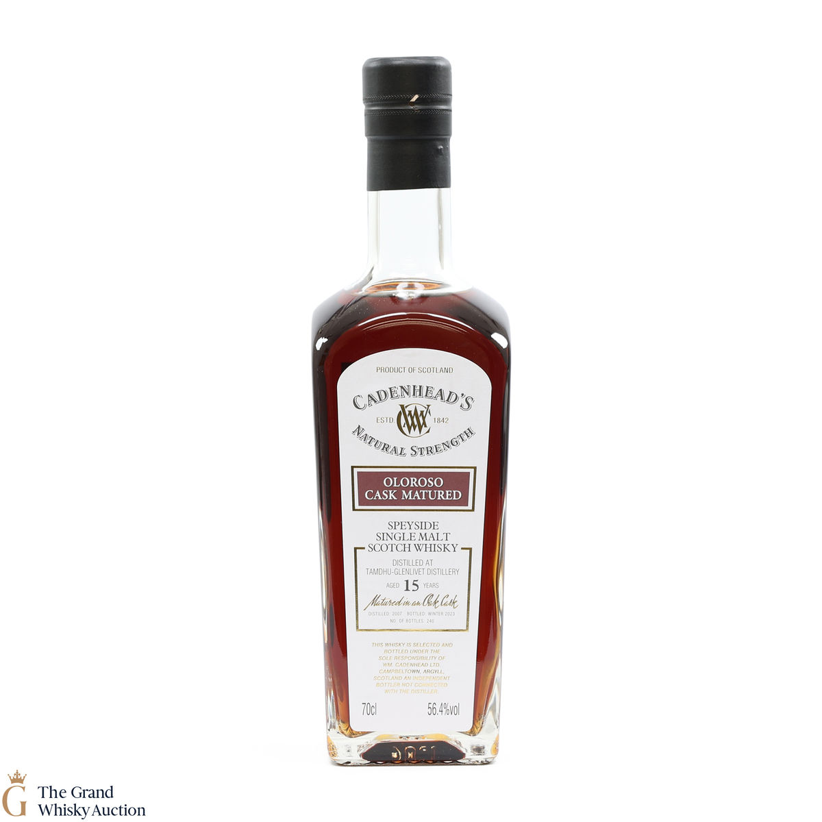 Tamdhu - 15 Year Old 2007 Oloroso Cadenhead's Natural Strength