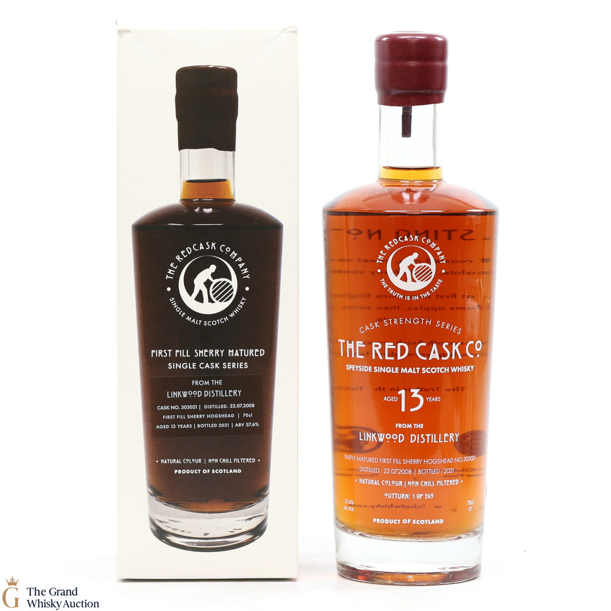 Linkwood - 13 Year Old 2008 First Fill Sherry #303021