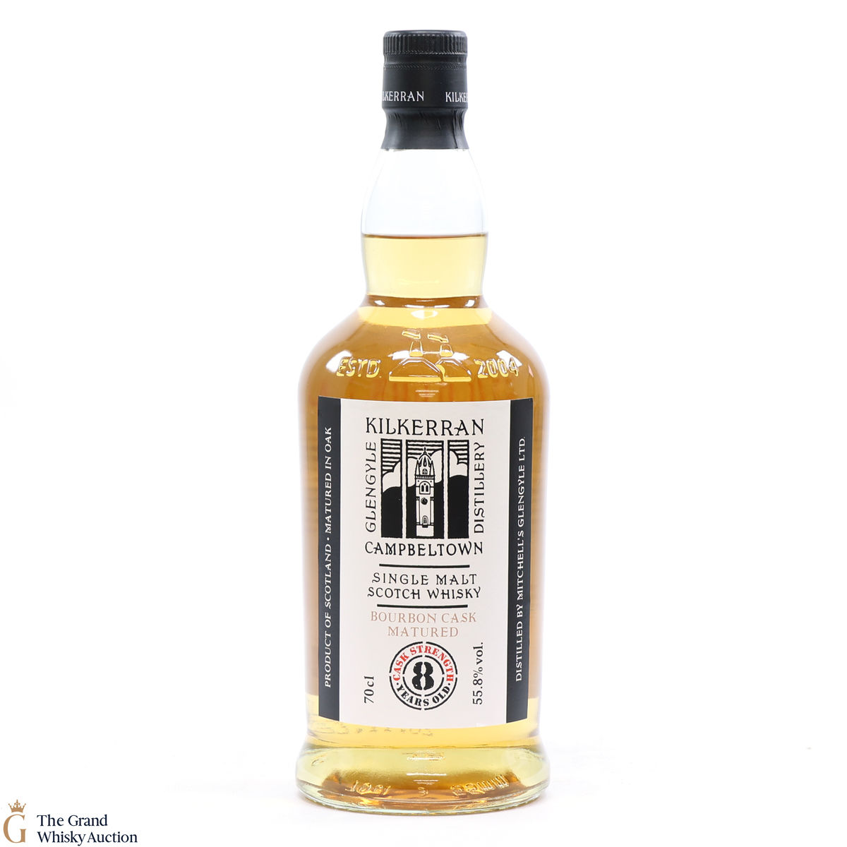 Kilkerran - 8 Year Old - Bourbon Oak 2022 - Cask Strength 55.8%