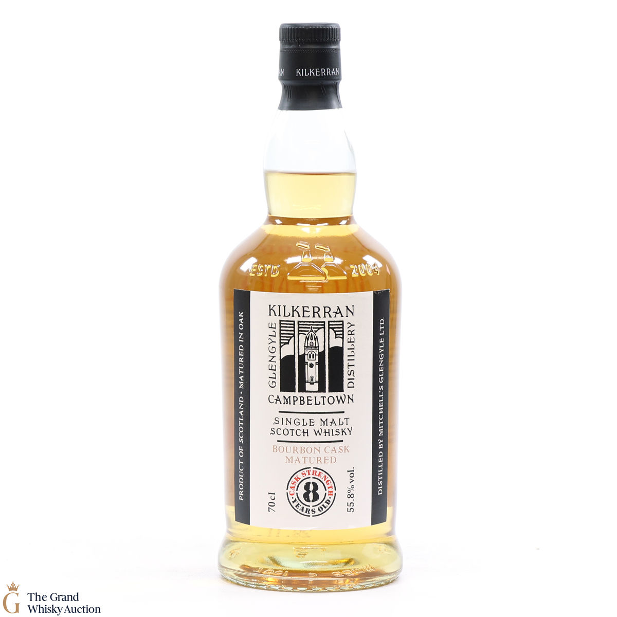 Kilkerran - 8 Year Old - Bourbon Oak 2022 - Cask Strength 55.8%