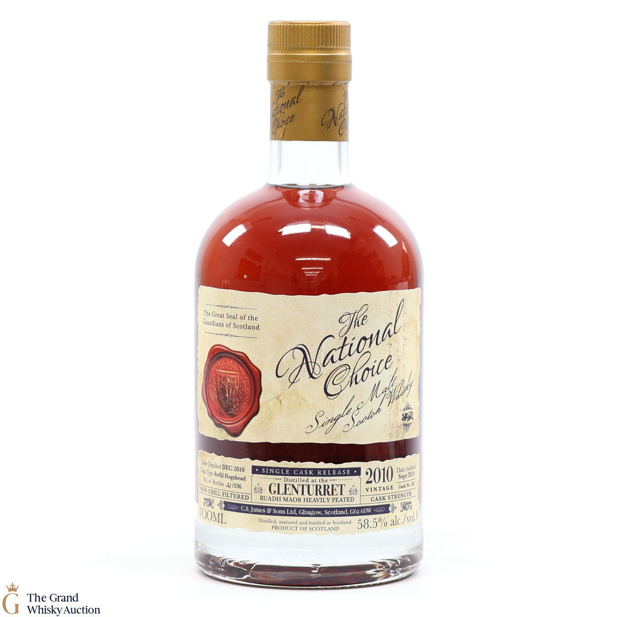 Glenturret - 2010 Single Cask #183 The National Choice