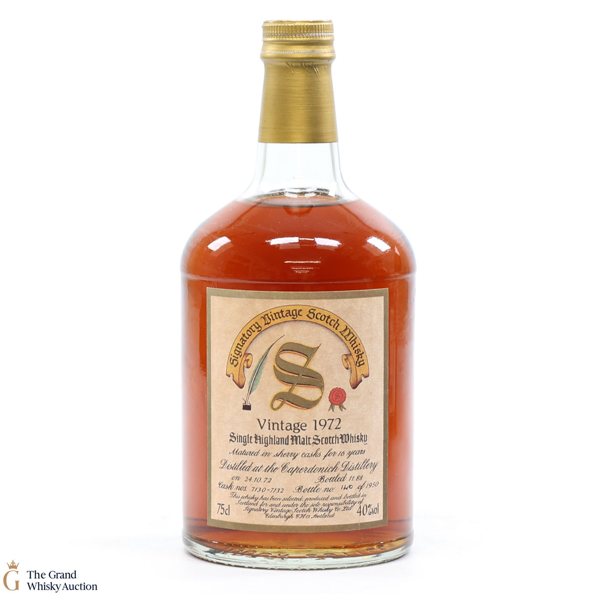 Caperdonich - 16 Year Old 1972 Signatory #7130-7132 75cl