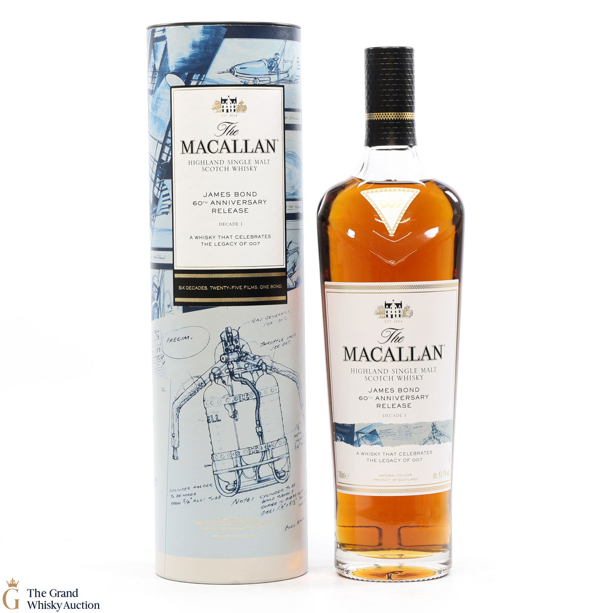 Macallan - James Bond 60th Anniversary - Decade I