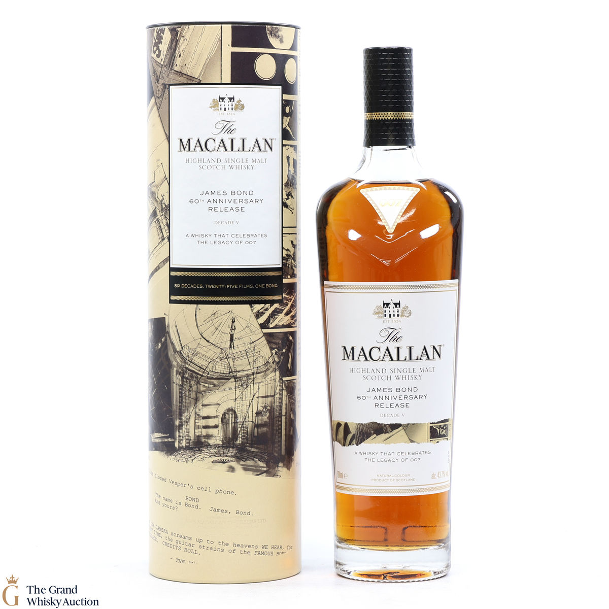 Macallan - James Bond 60th Anniversary - Decade V