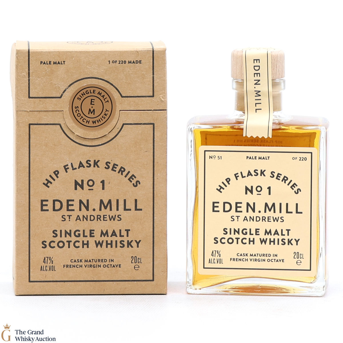 Eden Mill - Hip Flask Series - No.1 Pale Malt (20cl)