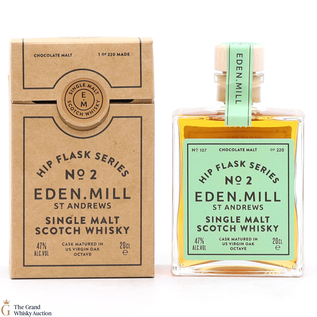 Eden Mill - Hip Flask Series - No.2 Chocolate Malt (20cl)