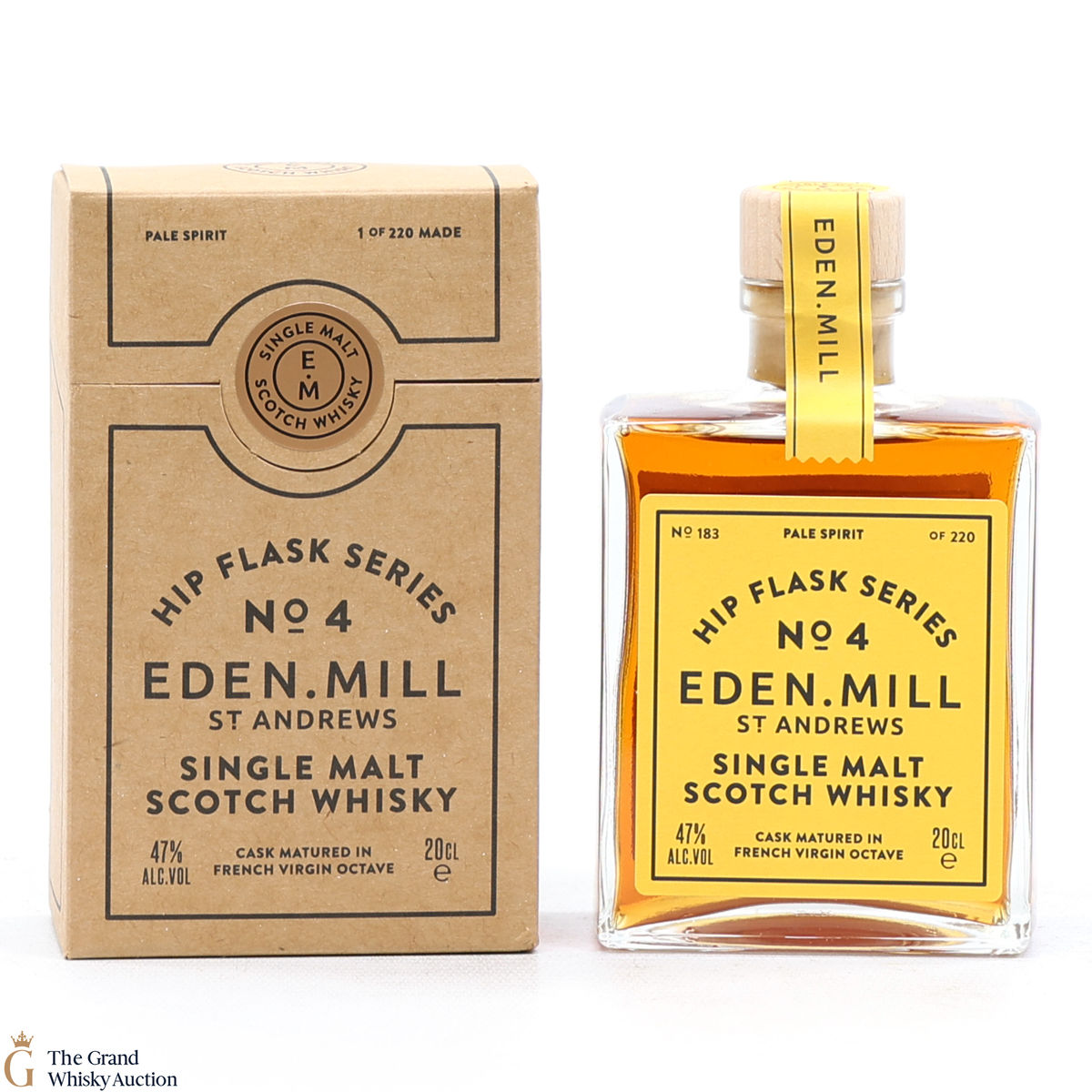 Eden Mill - Hip Flask Series - No.4 Pale Spirit (20cl)