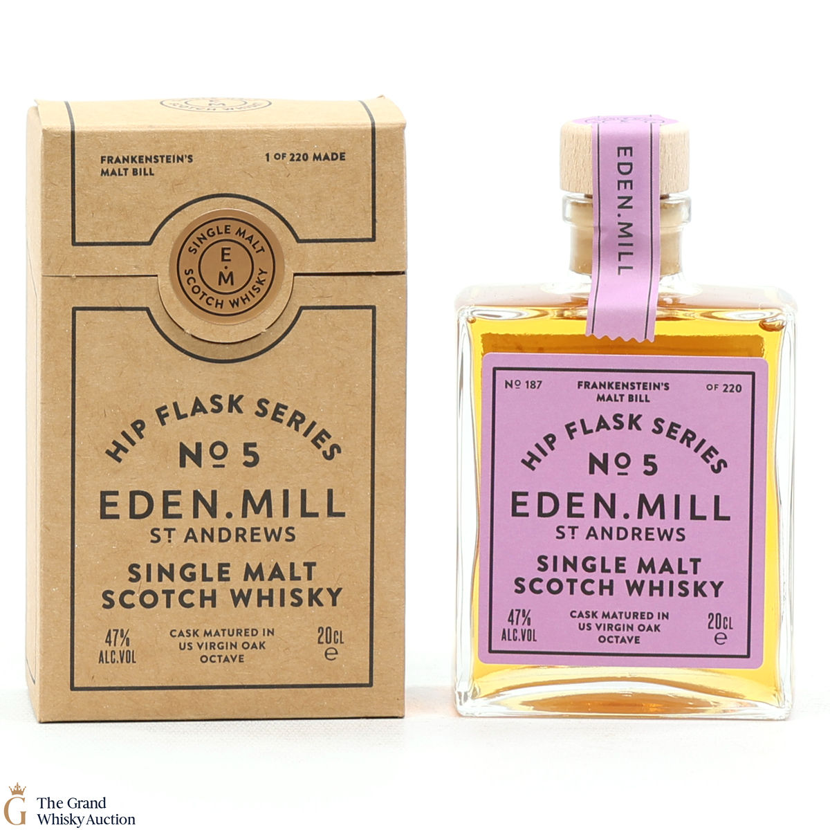 Eden Mill - Hip Flask Series - No.5 Frankenstein's Malt Bill (20cl)