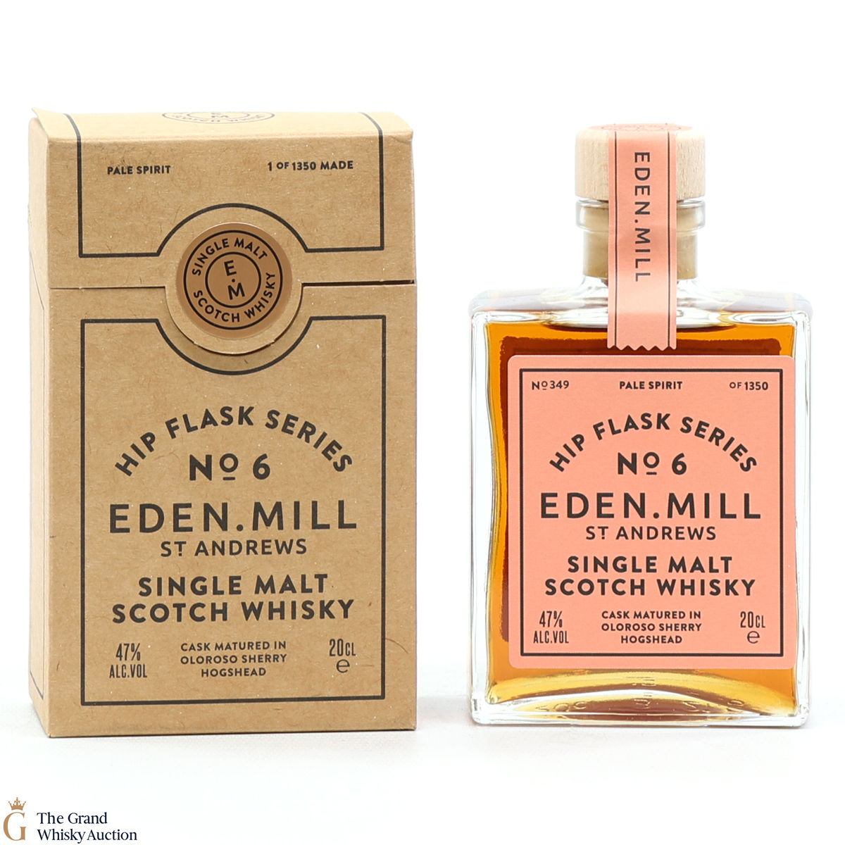 Eden Mill - Hip Flask Series - No.6 Pale Spirit (20cl)
